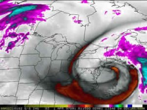 Cyclonic Flow in atmosphere