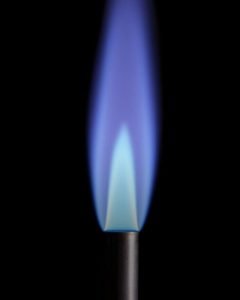 Natural Gas Burner Bunsen Flame