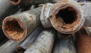 erosion in pipe