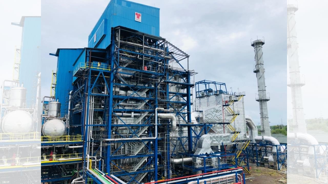 Sugar factory boiler