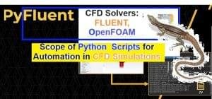 Script for ANSYS FLUENT and OpenFOAM in python cover